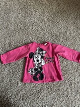 Disney Minnie Mouse Pink Girl Baby Sweater 18 Months - $5.89