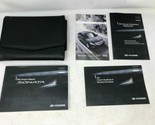 2011 Hyundai Sonata Owners Manual Handbook Set with Case OEM H02B04010 - £14.06 GBP