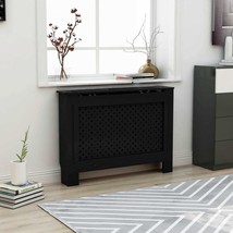 Radiator Cover Black 44.1&quot;x7.5&quot;x31.9&quot; MDF - $3,417.43 MXN