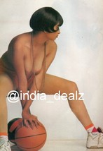 Photo d&#39;art nu photo couleur Inde femme beau modèle 5x7 pouces PC114 - $8.44