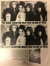 New York Dolls Promotional Advertis 8x10 Poster 1970&#39;s Glossy Photo A RA... - $17.68