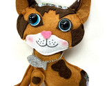 Midwest-CBK Large Felt and Fabric Brown Kitty Cat Christmas Ornament - $8.47