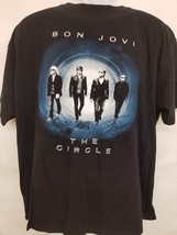 Bon Jovi - Original 2010 The Circle Tour For Concert Tour Xl T-SHIRT - £34.36 GBP