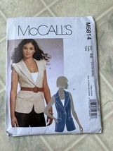 McCall&#39;s M5814 Lined Jackets Short Ruffled Sleeve Sz 14 16 18 20 Uncut P... - $15.88