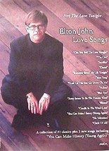 Elton John Promo Poster Love Songs - £14.09 GBP