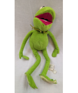 Disney Store Kermit the Frog Plush Muppets Stuffed Animal Toy 16&quot; Green - $16.42 CAD
