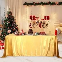  Tablecloth 60 x 84 Inch Sparkle Glitter Table Cloth for Parties - £19.82 GBP