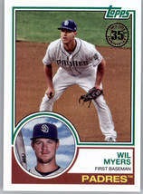 2018 Topps 1983 Topps Baseball 83-94 Wil Myers  San Diego Padres - £0.77 GBP