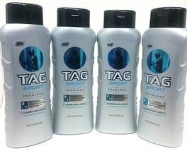 Tag Sport 3 in1 FEARLESS Men&#39;s Shampoo + Conditioner + Body Wash 18 Oz Ea - $557.31 MXN+