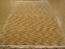 3 x 5 Fuzzy Soft Color Mix Indian Handmade Nepali Brown Rug - £72.94 GBP