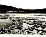 RPPC Biscotto Bacino Yellowstone National Park Wy Cartolina Haynes Foto ... - $11.33