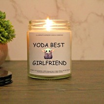 Y*da Best Girlfriend Candle | Girlfriend Birthday Present | Girlfriend Birthday - £18.67 GBP