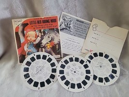 VTG. 1955 View-Master Little Red Riding Hood 3 Reels B310 Complete Set - £7.43 GBP