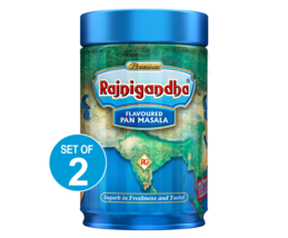 Rajnigandha Pan Masala Premium Flavoured Mouth Freshner Can 100g PACK OF 2 - $28.73