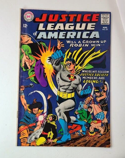 Justice League of America #55 1967 DC Comics VG+ - $47.52