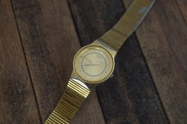 Vintage Seiko Galaxy 5Y91-6100 Used Quartz Men&#39;s Dress Watch Authentic Japan - £27.37 GBP