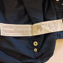 Abercrombie & Fitch Men's Muscle Button Down Collared Blue Shirt Long Sleeve XL image 3