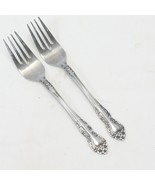 Ekco Eterna Stainless Beaumont Salad Forks 6-1/2&quot; Stainless Lot of 2 - €5,92 EUR