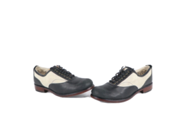 Vintage 90s Timberland Boot Company Womens 8 Heeled Leather Canvas Shoes... - $1,620.50 MXN