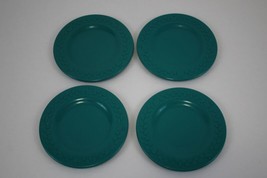 Vintage FISHER PRICE Child Size Fun With Food Green Plates 4.5&quot; 1998 - £10.27 GBP