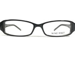 Nine West 378 FF5 Brille Rahmen Schwarz Rechteckig Voll Felge 52-16-135 - £29.25 GBP