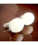 Tiffany &amp; Co Sterling Silver Cufflinks 12 Grams Estate TIF920 - $256.41