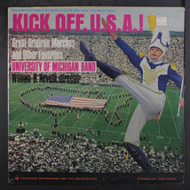 1964 University Michigan Kick Off Usa Football Marching Band Gridiron Record Lp - £15.67 GBP