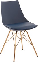Oakley Mid-Century Bucket Chair, Navy, Osp Home Furnishings. - £109.97 GBP