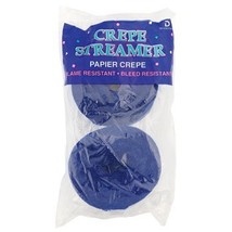 4 Rolls, Blue Crepe Paper Streamers 290 ft Total - Made in USA! - £6.64 GBP