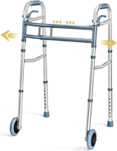 Walkers for Seniors Aluminum Lightweight Walker with Wheels, Adjustable ... - $1,752.92 MXN