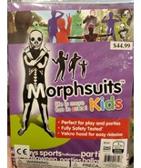 Morphsuit KIDS 12+  Black &amp; White - Skeleton Size L (fits  4’6” &amp; 5&#39;) BR... - £21.61 GBP