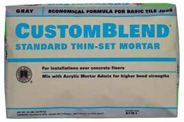 Custom Building Products CustomBlend Gray Thin-Set Mortar - $101.26 CAD