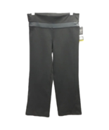 Kirkland Womens Capri Pants Black Mid Rise Pull On Stretch Zip Pocket Yo... - £11.35 GBP