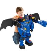 Imaginext DC Super Friends Batbot Xtreme 28" Batman Robot Playset Fisher... - $24.75