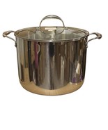 Princess House 20 Qt Tri-Ply Stockpot Stainless Steel  #5746 - €214,59 EUR