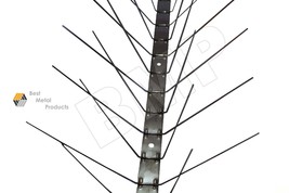 BIRD PIGEON SPIKES STAINLESS STEEL REPELLENT PEST COYOTES BOB CATS 10ft.... - £35.35 GBP