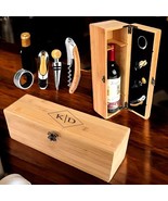 Wine Box - Wooden wine box - Personalized wine box - Boyfriend Gift - - $748.09 MXN+