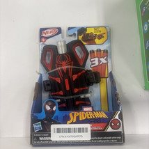 Nerf Marvel SpiderMan Thwip Tech Blaster New In Box miles morales rare edition - $29.70