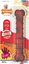 Nylabone Flavor Frenzy Power Chew Durable Dog Chew Toy Beef Jerky 1ea/Large/Gian - £13.41 GBP