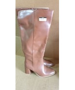 A New Day Women&#39;s Eve Tall Dress Boots Size 7.5 Brown - $40.92 CAD