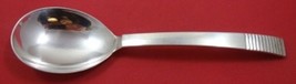 Parallel by Georg Jensen Sterling Silver Place Soup Spoon Ovoid 6 5/8" - £163.47 GBP