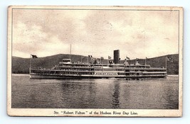 Postcard St. Robert Fulton Steamboat Ship The Hudson River Day Line Collection - £3.96 GBP