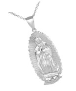925 Sterling Silver Blessed Our Lady of Guadalupe Miraculous - £86.52 GBP