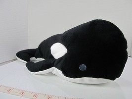 Ty Pillow Pals TIDE The Whale Stuffed Plush Orca Killer Whale 14" 1997 Soft Cozy - $14.03