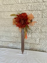 Fall Cemetery, flowers for grave, fall grave decoration, cross for grave - $468.94 MXN