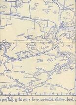 Sturgeon Falls &amp; Lake Nipissing Map by Casey Ontario Unrivalled Vacation... - $13.86