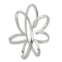 Sterling Silver Fancy Pendant Charm Fashion Jewelry 49mm x 36mm - £49.59 GBP