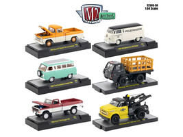 Auto Thentics 6 Piece Set Release 50 IN DISPLAY CASES 1/64 Diecast Model Cars by - £63.93 GBP
