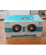 Logitech Z110 2 piece 3.5mm Multimedia Stereo Speaker USB Powered Brand New - $41.61 CAD