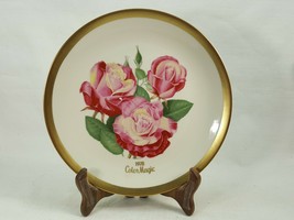 COLOR MAGIC Plate 1978  All-America Rose Selections Gorham China CDB62 - £14.10 GBP